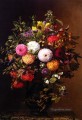 Opstilling med Georginer 静物画の花 ヨハン・ラウレンツ・ジェンセンの花
